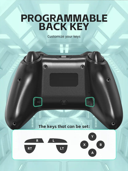 DATA FROG Turbo Programmable Wireless Pro Gamepad Compatible With Switch OLED LITE PC Android