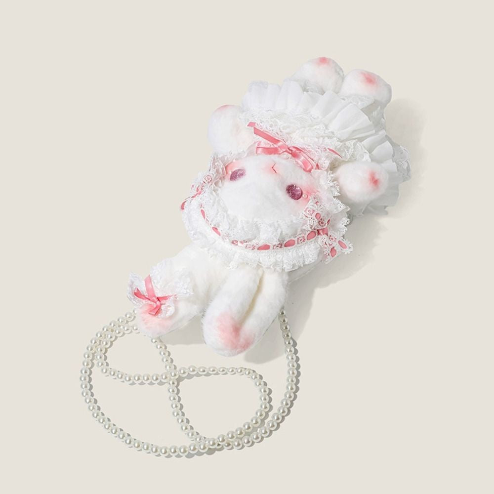 Kawaii Bunny Bag Princess Lolita Shoulder Bag Long-eared Rabbit Sweet Crossbody Bags