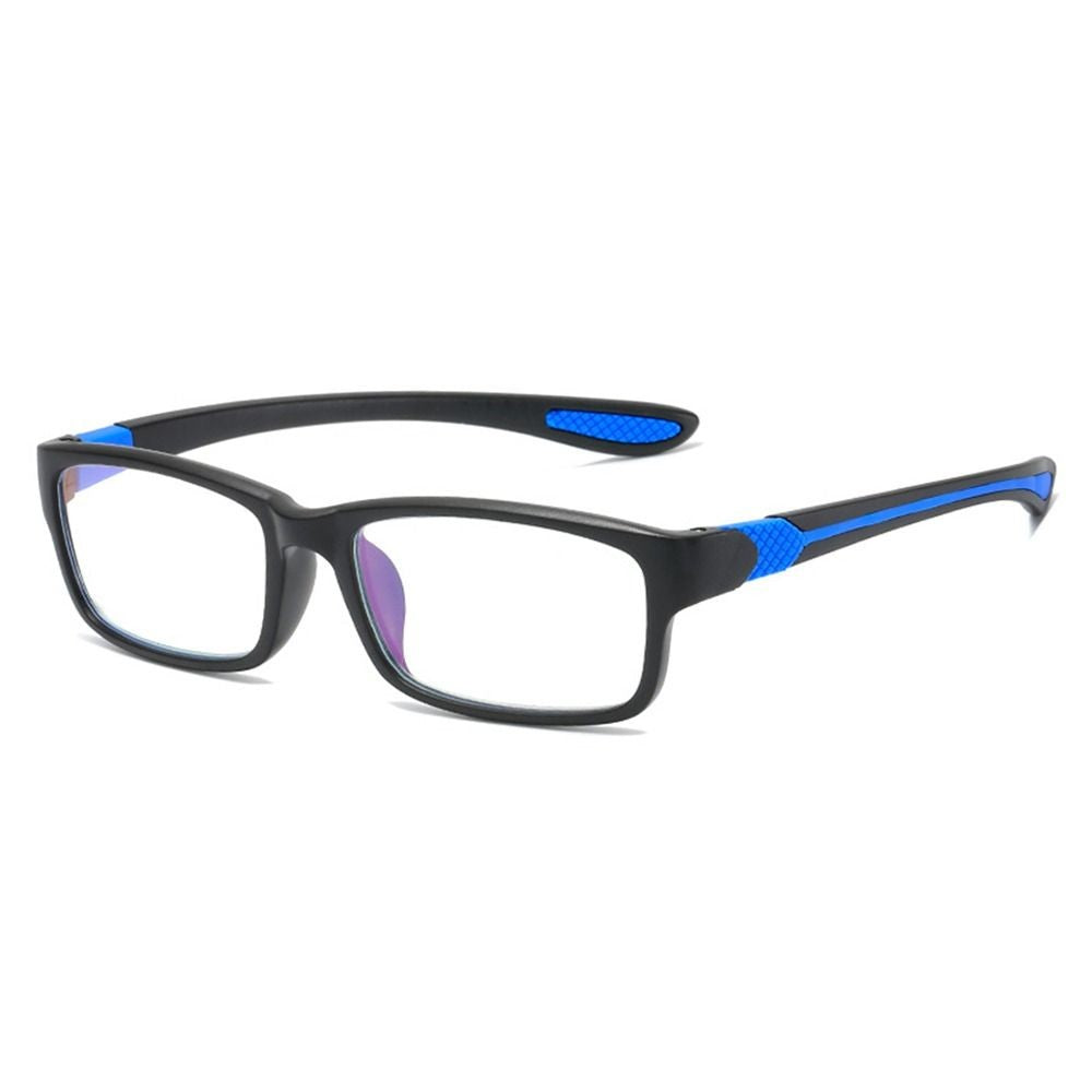 Óculos de Leitura Masculino Feminino Esportivo Antiluz Azul Armação TR90 Preta Vermelha Óculos Para Presbiopia +100 a +400