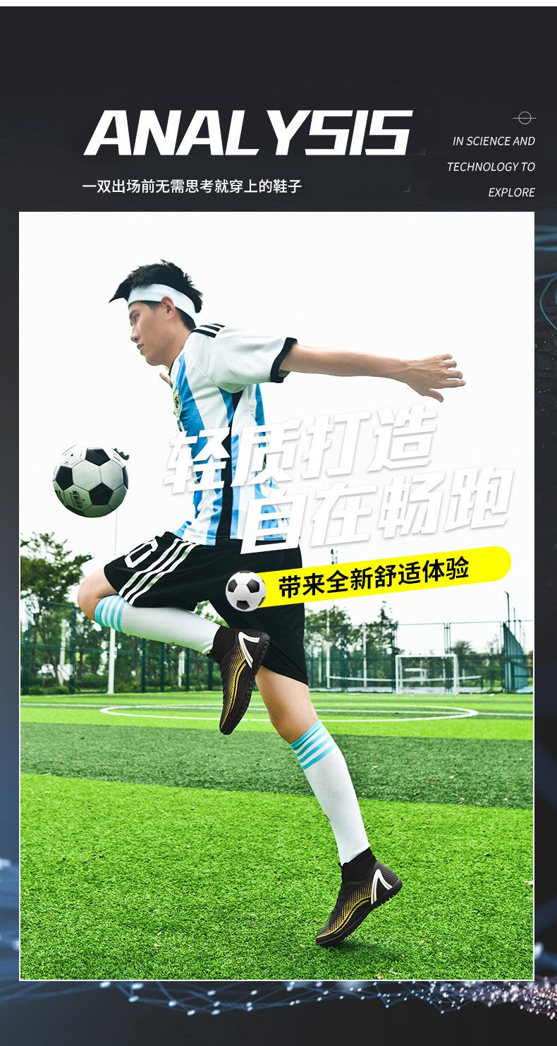 New Men Cleats Football Shoes Professional Adult Breathable Sport Original Football Boots Comfortable Top Quality Soccer Shoes