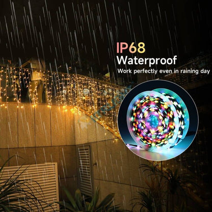 New 12V WS2815 Seed Pixel Light 4 Wires with Backup Data Wire Individually Addressable RGB Fairy Lights Ramadan Decorations 2026