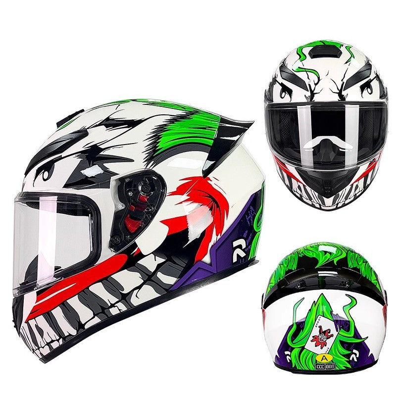 Capacete Fechado Bluetooth Retro para Motocicleta, Quatro Estações, Quente de Inverno, Antiembaçante, com Fone de Ouvido para Corridas de Rua