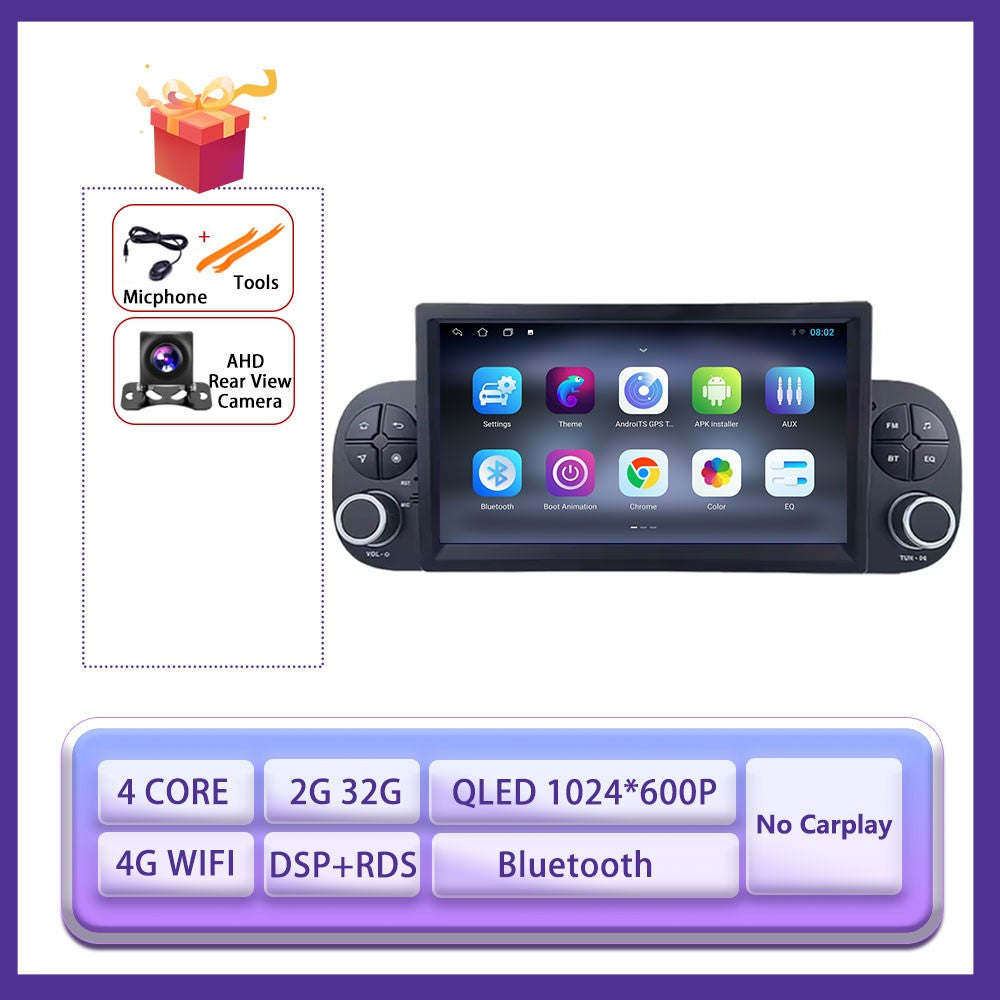 7" 4G Para FIAT Panda 2013 2014 - 2020 Carro Carplay Auto Android Rádio Navegação GPS Multimídia Player de Vídeo 4G WIFI DSP