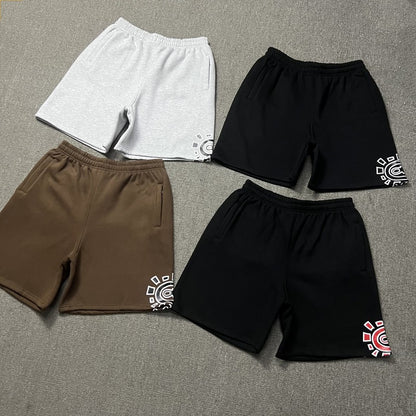 ADWYSD Shorts Sun Roll Basic Printed Drawstring Shorts American Casual Men Women's Basketball Short Pants