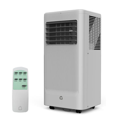 Ar Condicionado Portátil, 10000 BTU, Unidade de CA Remota com Função de Refrigeração, Desumidificador e Ventilador, Resfria até 52 m².