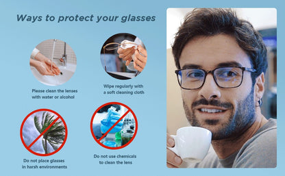 BLUEMOKY Anti Blue Light Reading Glasses For Men Women?Sport Square Frame Readers Anti Glare Computer Eyewear
