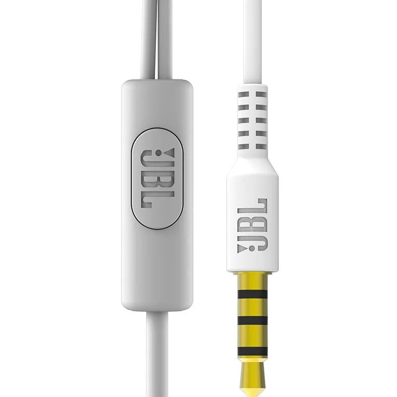 Fone de Ouvido Intra-auricular Estéreo JBL C100SI com Fio para Aulas Online, Reuniões, Jogos, Uso em Notebook, com Microfone para Chamadas, Arejado