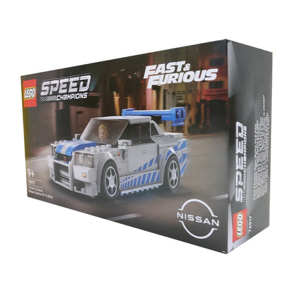LEGO 76917 Speed Champions Nissan Skyline GT-R (R34) de +Velozes +Furiosos