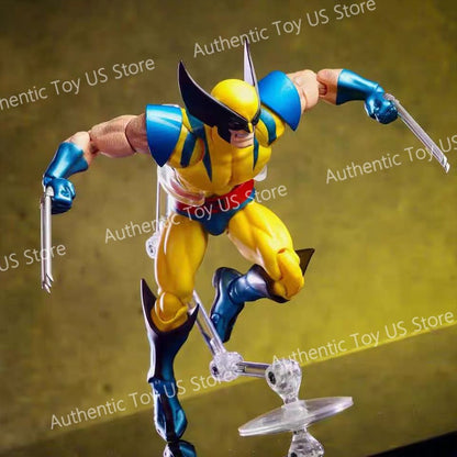In Stock Ct Toys Wolverine Mafex 096 Figure 138 Brown Comic Ver X-Men Anime Action Figure Figurine Model Customized Gifts Toys