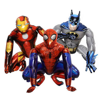 Spidey Giant Balloons Red Spider Aluminum Foil Balloon Superhero Birthday Party Decoration Party Photo Props Baby Shower Globos
