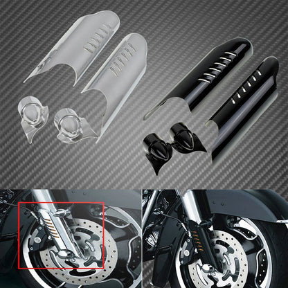 Capa da Bengala Inferior da Moto para Harley Touring Road Street Glide FLHX FLHR Ultra CVO 00-13 Protetor Defletor Escudo