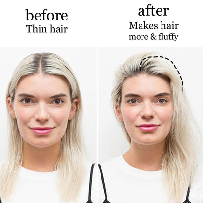 MERISI HAIR Apliques de Cabelo Sintético Liso Invisível com 2 Presilhas, Aumento de Volume, Extensões de Cabelo, Cobertura Lateral Superior