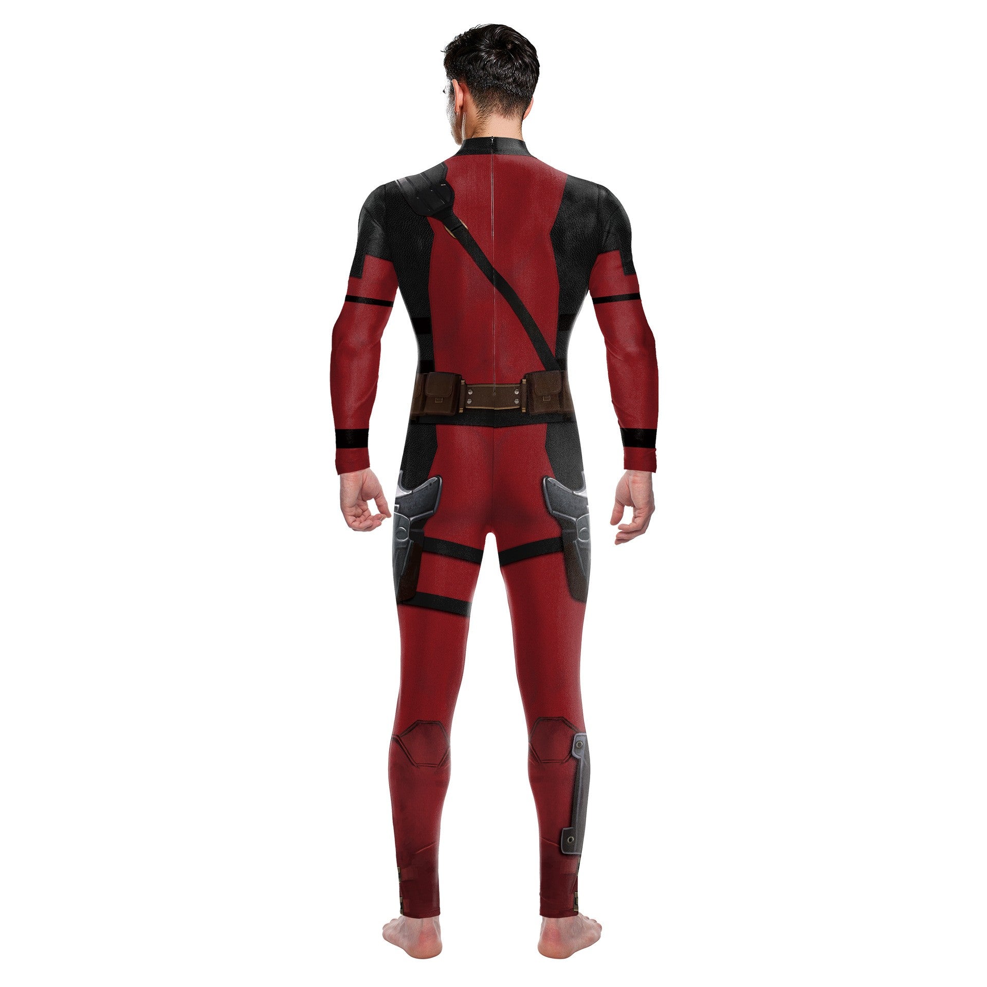 super-héros hommes film Deadpool Wolverine Cosplay Costumes Hallloween combinaison Performance fête Zentai body