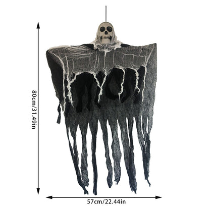 1PCS Halloween Skeleton Ghost Decoration Ghost with LED Halloween decoration LED String Lights for Outdoor Use in Gardens