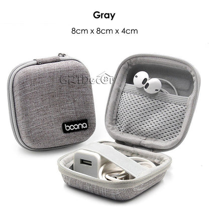 Hot Sale Waterproof Hard Shell Digital Gadgets Storage Bag Travel Organizer for Electronics Accessories HDD Earphone Storage Box