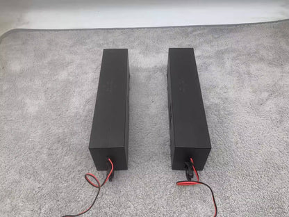 High-Fidelity Two-Way Passive Desktop Speaker with Long Stroke Midrange, High, and Low Frequencies for Surround Sound
