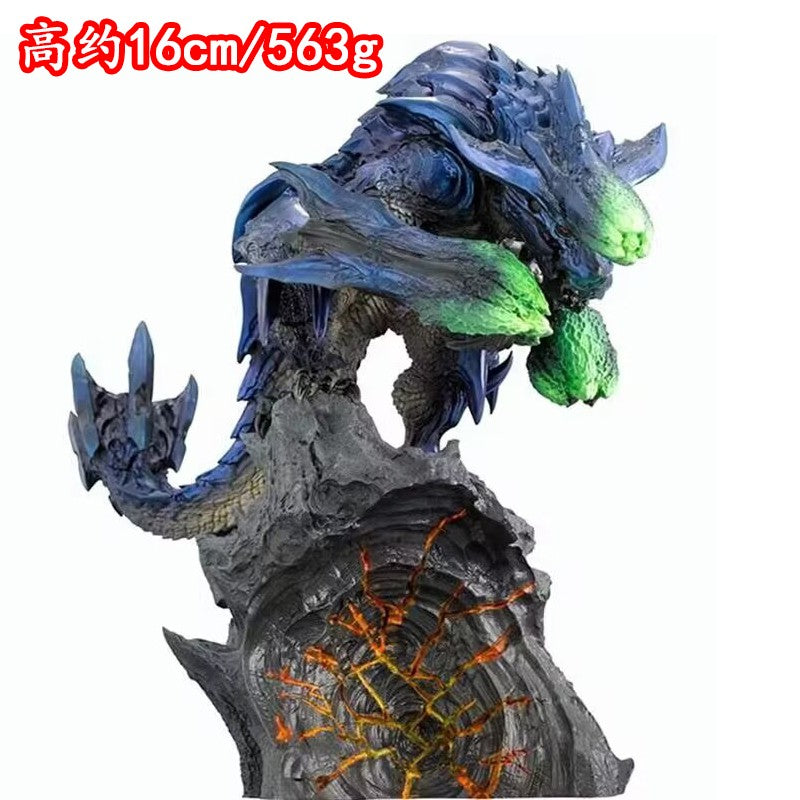 2024 Monster Hunter Anime Figura Gore Magala Figuras Gulong Juvenil Estatueta Modelo Estátua Boneca Coleção Decoração Brinquedos de Presente