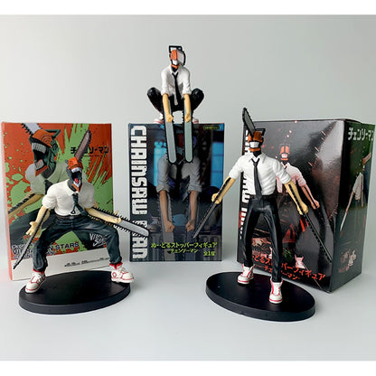 Figura de Anime Denji de Chainsaw Man de 19cm, figura de ação Denji/Power 1560, figura de Denji de Chainsaw Man para ho