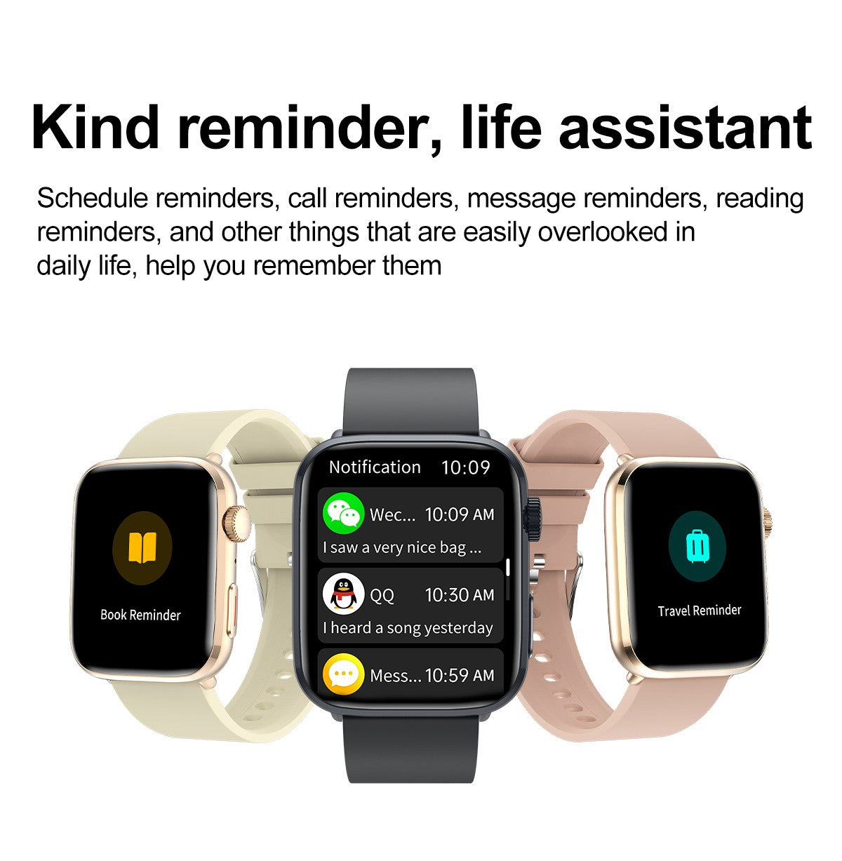 2025New NFC Smat Watch Women 1.85-inch Blood Pressure Heart Rate Bluetooth Call Female Health Smarwatches Ladies For Android IOS