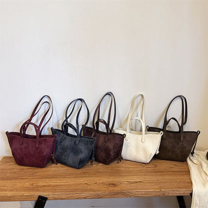 Large Capacity PU Leather Shoulder Bags for Women 2025 Luxury Designer Crossbody Bag Females Brand Retro New Handbags and Purses