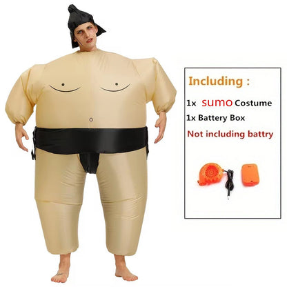 Adults Inflatable Yellow Duck Costume Halloween Costumes for Women Men Animal Cosplay Carnival Costume Party Fancy Dress