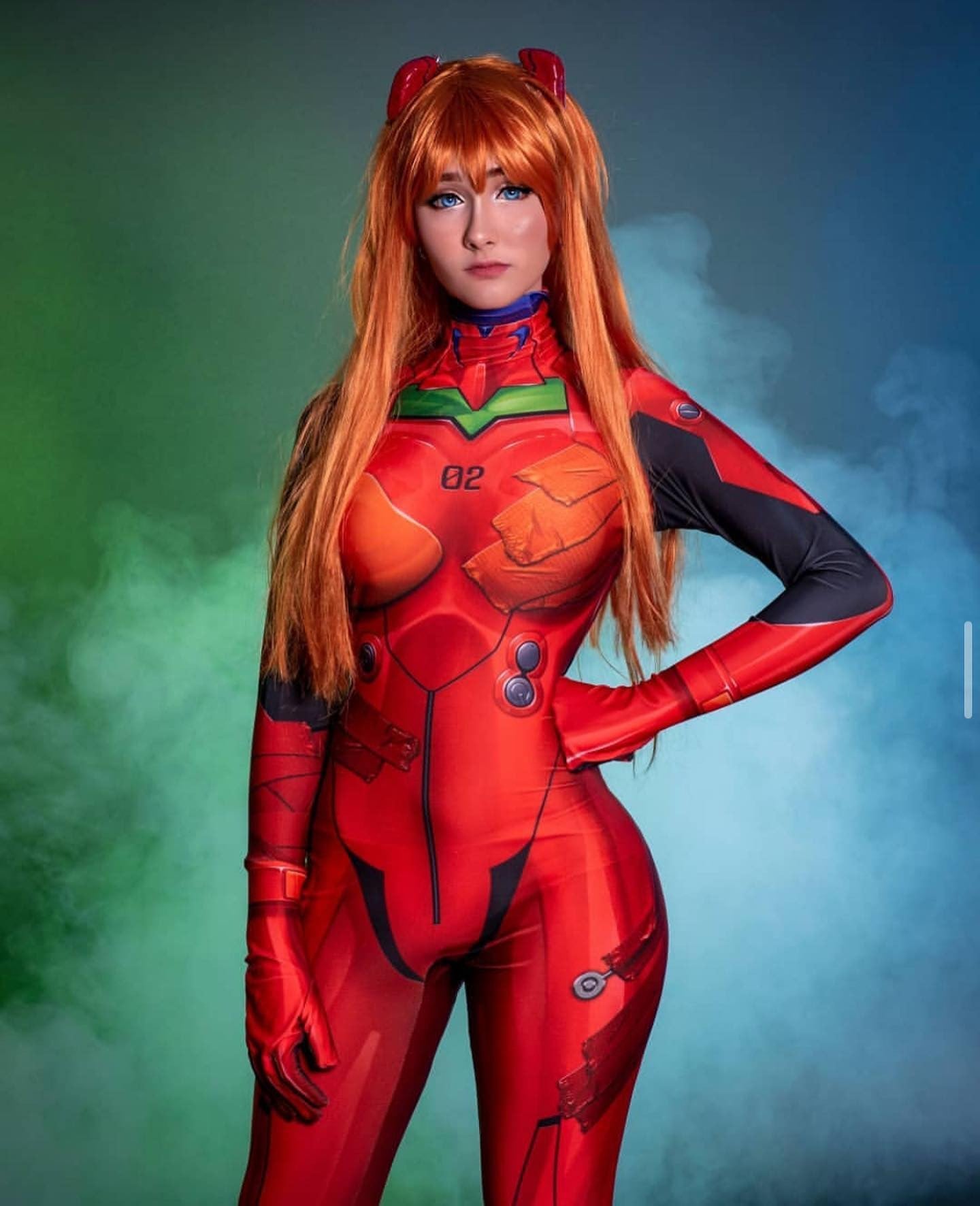 Asuka 3.0 Cosplay Costume Superhero Zentai Suit Asuka Langley Soryu Halloween Bodysuit