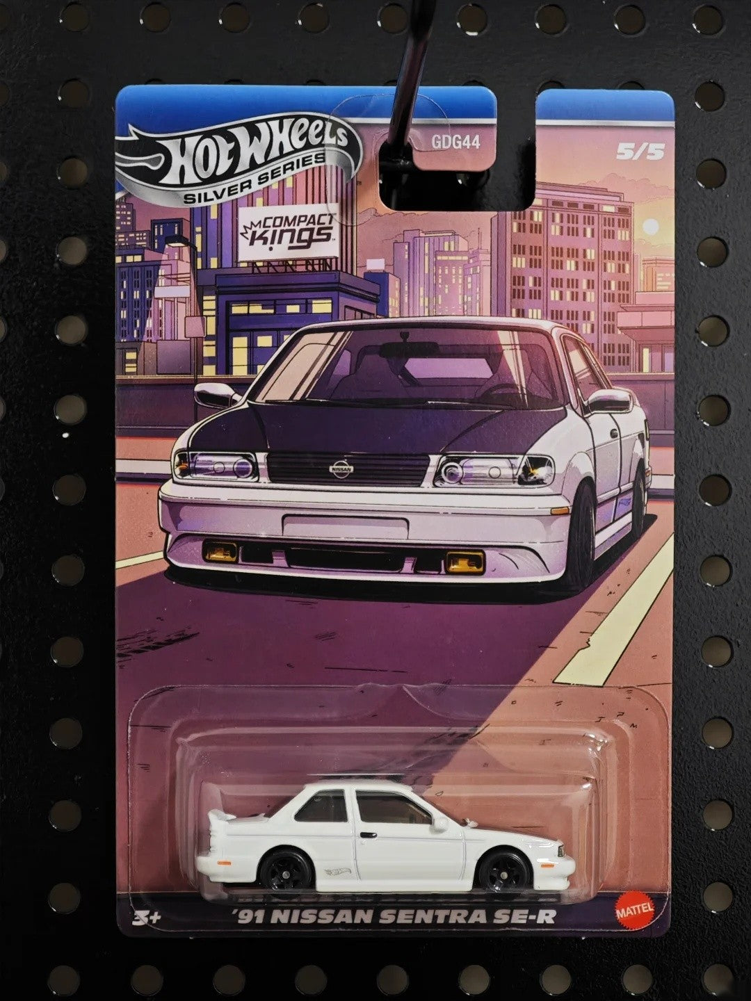 Nova Série Hot Wheels Silver Compact Kings Modelos de Carros Colecionáveis em Escala 1:64 Ford Honda Civic Subaru WRX Mazda Nissan de Liga Leve