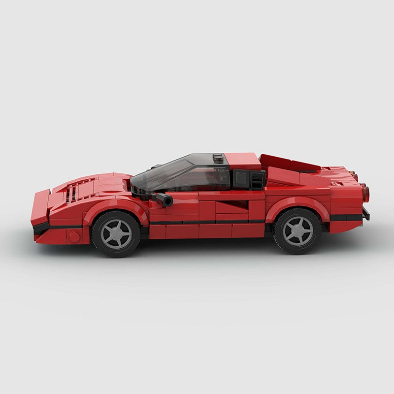 MOC Carro Esportivo de Corrida Veículo Cidade Speed Racer Modelo Técnico Blocos de Construção Tijolos Supercarro F1 Brinquedos Infantis Presentes para Meninos NSX