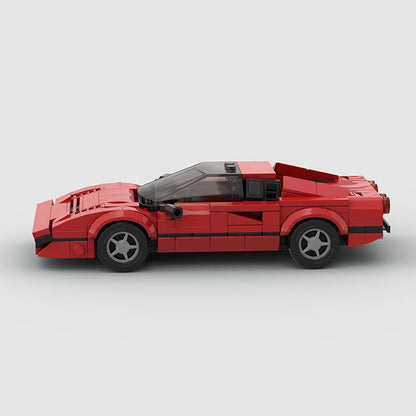 MOC Carro Esportivo de Corrida Veículo Cidade Speed Racer Modelo Técnico Blocos de Construção Tijolos Supercarro F1 Brinquedos Infantis Presentes para Meninos NSX