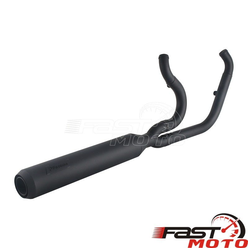 2-into-1 Motorcycle Exhaust System Muffler Pipe For Harley M8 Softail 2018-2026 FXST FXBB FXBBS FXFBS FXFB FLSL FLDE FXLR FXLRS