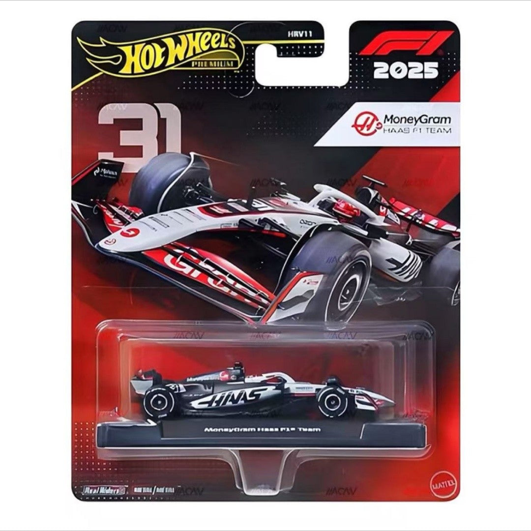 Original 1/64 Hot Wheels Car F1 Racing Model Mclaren Culture Red Bull Mercedes Benz Limited Edition Hrv11 Diecast Vehicle Car