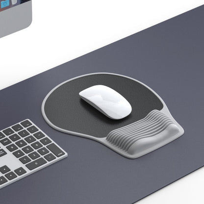 Ergonomic Mouse Pad Wrist Support, Comfortable Mouse Pad Wrist Rest, Relieve Wrist Pain Gel Mouse pad, Laptop, computer, office