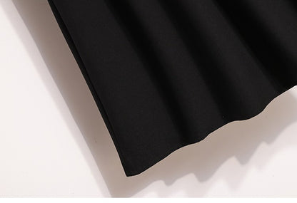 2025 Plus Size Skirts for Women Autumn Elegant Solid Women's Wrap Umbrella Skirts Korean High Waisted Suit Pleated Skirt