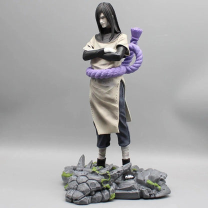 Boneco de Anime Naruto Orochimaru Action Figure Akatsuki PVC Modelo Estátua Decoração de Mesa Coleção de Periféricos de Anime Brinquedo de Presente