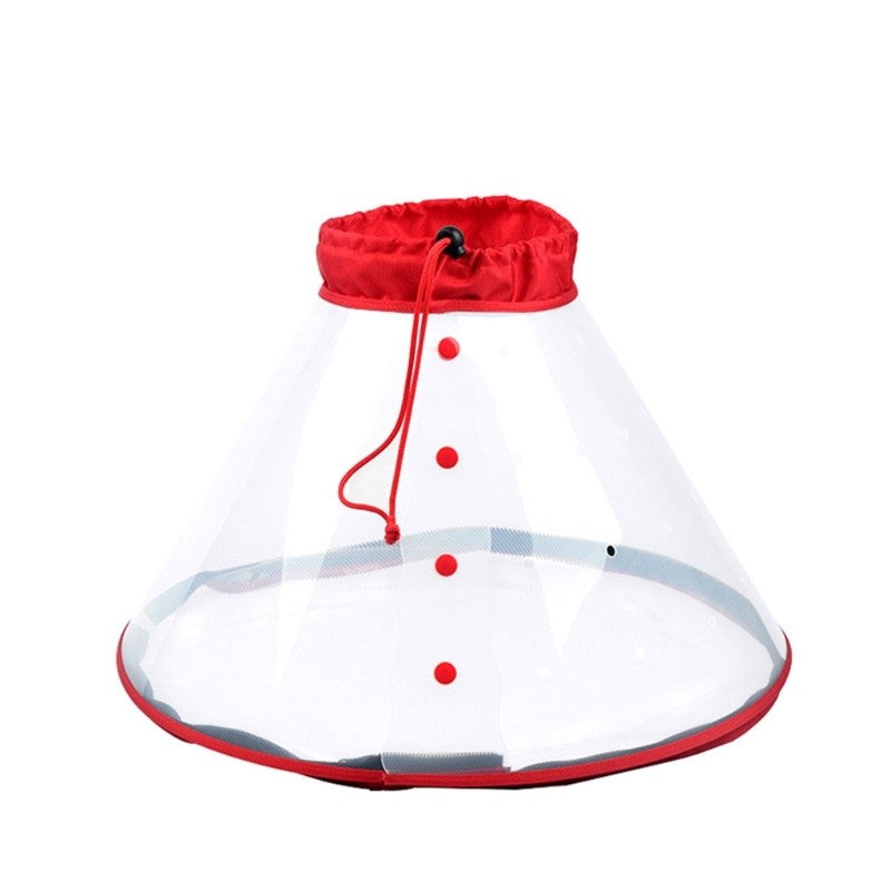Máscara de Resgate para Cães com Cordão Ajustável, Máscara de Anestesia Transparente para Cães, Antimosca, Material de Banho e Tosa para Animais de Estimação