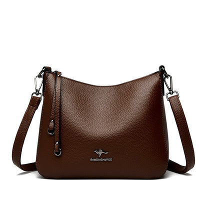 Genuine Brand Top Quality Pu Leather Shoulder Crossbody Sac Luxury Women Bags Handbags Designer Casual Female Messenger Bag 2025