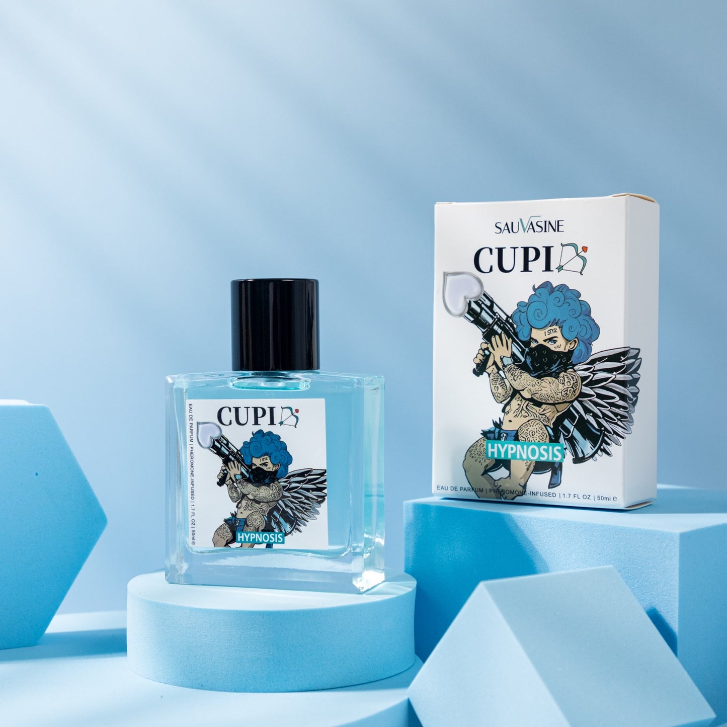 50ml Colônia Cupid Perfume Feromônio Colônia Masculina Longa Duração Aumenta a Intimidade Perfume Hombre de Alta Qualidade Atrai Mulheres
