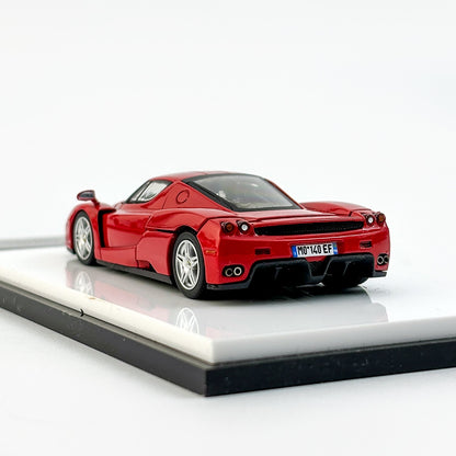 Rei Modelo 1:64 Edição Enzo Figura Simulação Liga Abre-Tampa Miniatura Die-Cast Carro Modelo Personalizado Brinquedos Presente Ornamento Colecionável