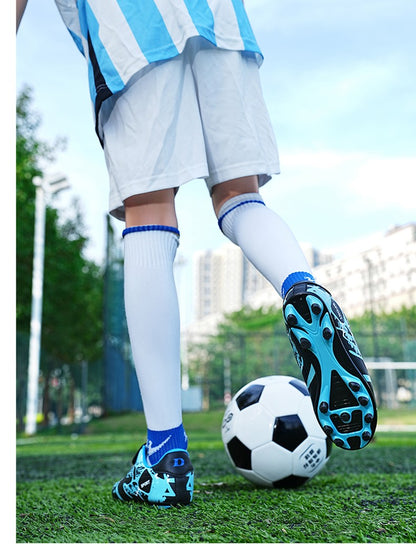 New Kids Football Shoes Match Soccer Shoes Indoor Football Field Boots Grass Training Original  Professional Sneaker Comfortable