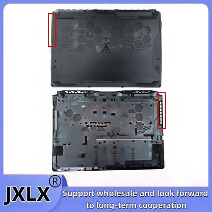 JXLX® Novo Para Asus A15 F15 FX506 FA506 FA506Q FA506U FX506U FX506H Tampa Traseira LCD/Painel Frontal LCD/Tampa do Palmrest/Tampa Inferior