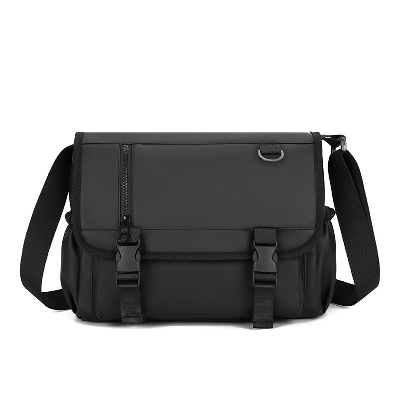 Fashionable Multi Pocket Messenger Bag - large capacity with adjustable strap, daily commuting - durable, travel bag, multi-func