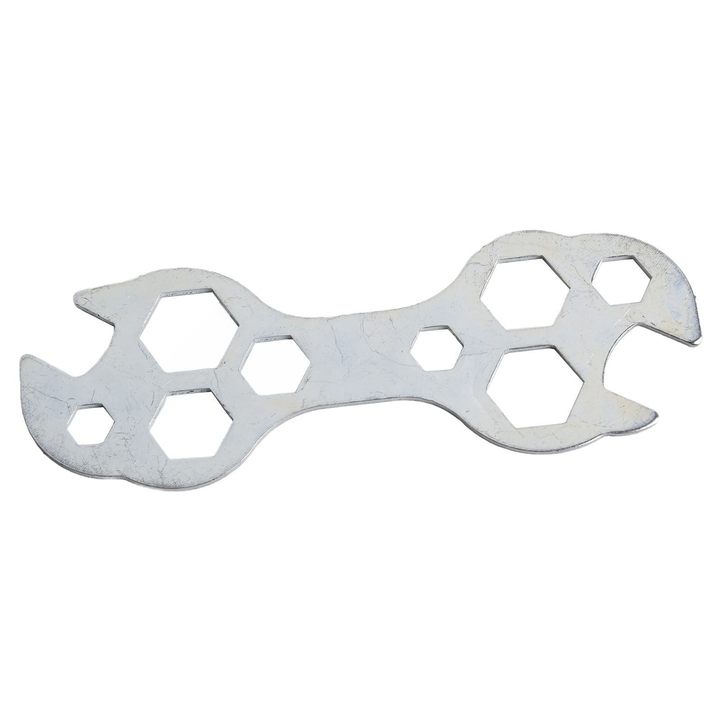 Chave Sextavada Mini de Aço Chata 10 em 1 8-17mm Chave Allen para Bicicleta Ferramentas de Reparo Ferramenta Manual Doméstica para Materiais de Reparo