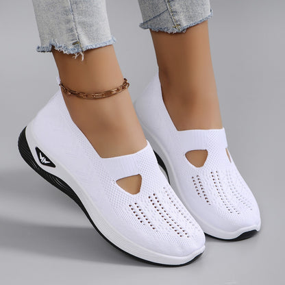 Women's summer breathable mesh flat shoes women's shoes casual sneakers shoes, clearance free shipping