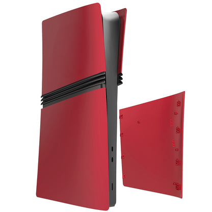 (Digital Edition Black or Red ) for PS5 PRO Game Console Faceplate Cover ,P5 PRO Protective Case Shell Replacement Panel