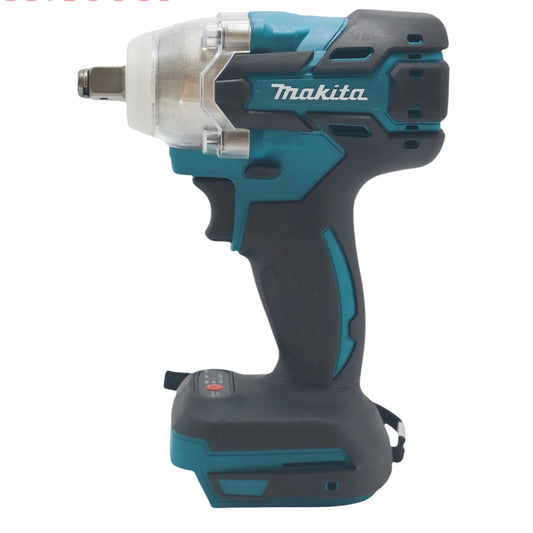 Makita DTW 285 high torque impact wrench, wireless rechargeable handheld wrench, 18V lithium battery multifunctional tool