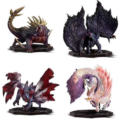 Monster Hunter CUBO Zinogre Amatsu Crimson Glow Valstrax Gore Magala MAGNAMALO Mizutsune Figura de Dragão Brinquedos