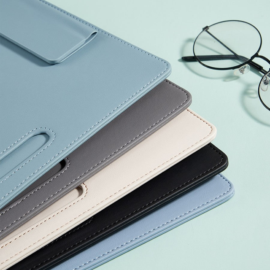 A4 leather writing clip, business folder, data book, office storage menu clip, contract book clip, music score clip