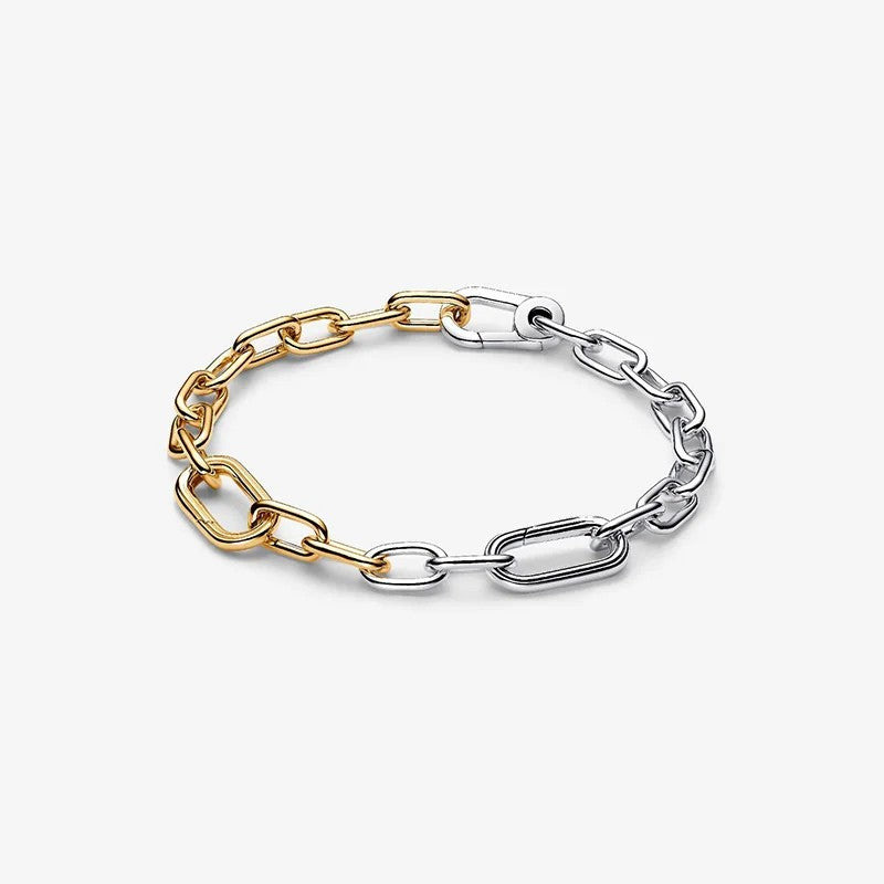 2025 Novo 925 Prata Esterlina Clássica Moda Pérola Pulseira Elo Corrente Joia de Alta Qualidade Acessório para o Dia das Mães