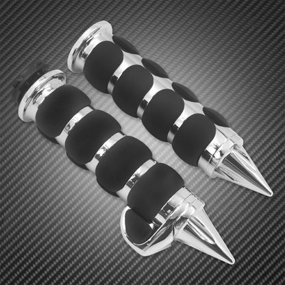 1" Motorcycle Hand Grips 25mm Handlebar Handle Bar For Harley Touring FLHR Softail Fat Boy Sportster XL 883 1200 Dyna For Honda