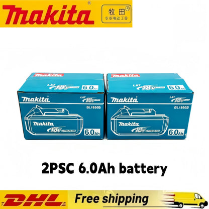 Bateria Recarregável Makita BL1860 18V 6.0Ah para substituição de bateria Makita BL1860B BL1860 BL1850 DHP482